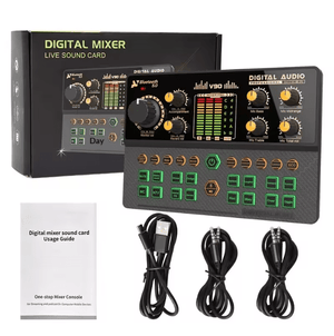 Digital Mixer Live Sound Card