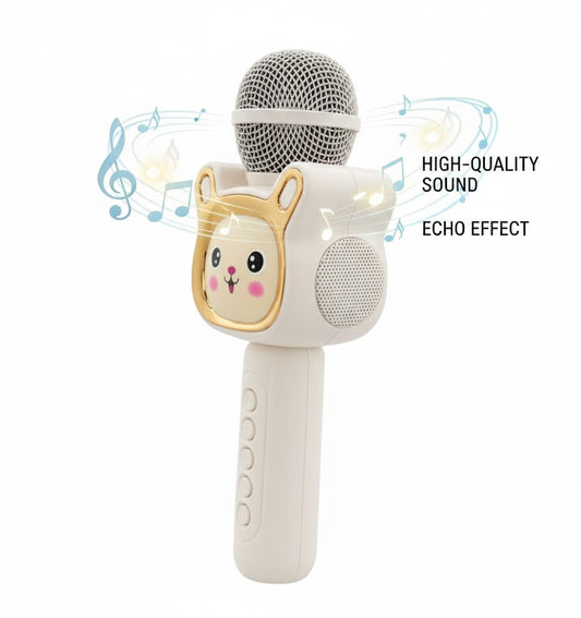 Cute Cartoon Wireless Karaoke Microphone